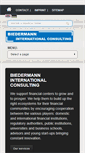 Mobile Screenshot of biedermann-international.com